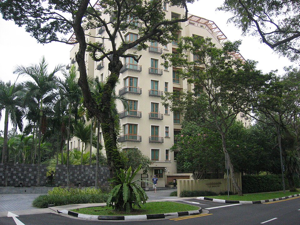 Avalon development exterior, photographed in 2006