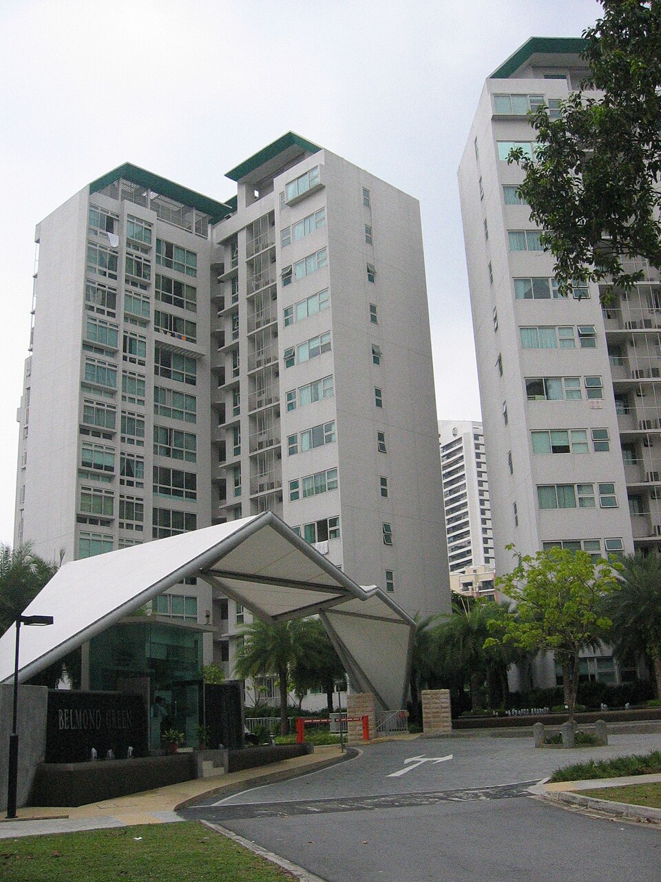 Belmond Green development exterior, photographed in 2006