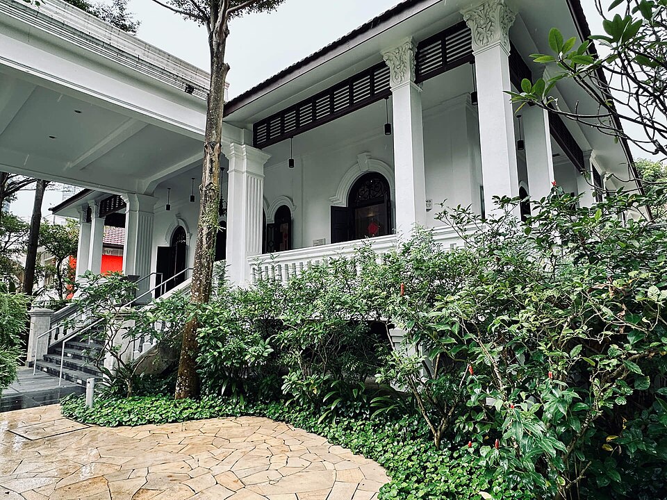 The conserved clubhouse at Buckley Classique, photographed in 2025