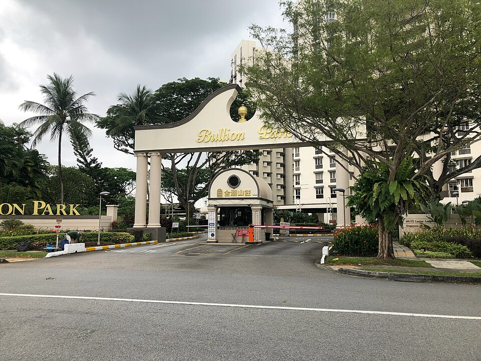 Bullion Park development exterior, photographed in 2021
