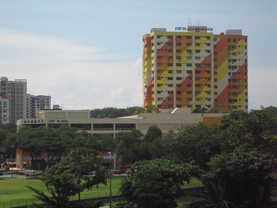 City Plaza development exterior, photographed in 2006