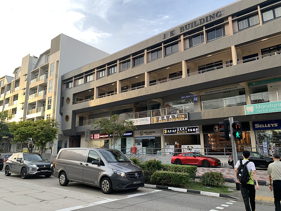 Jk Building development exterior, photographed in 2025