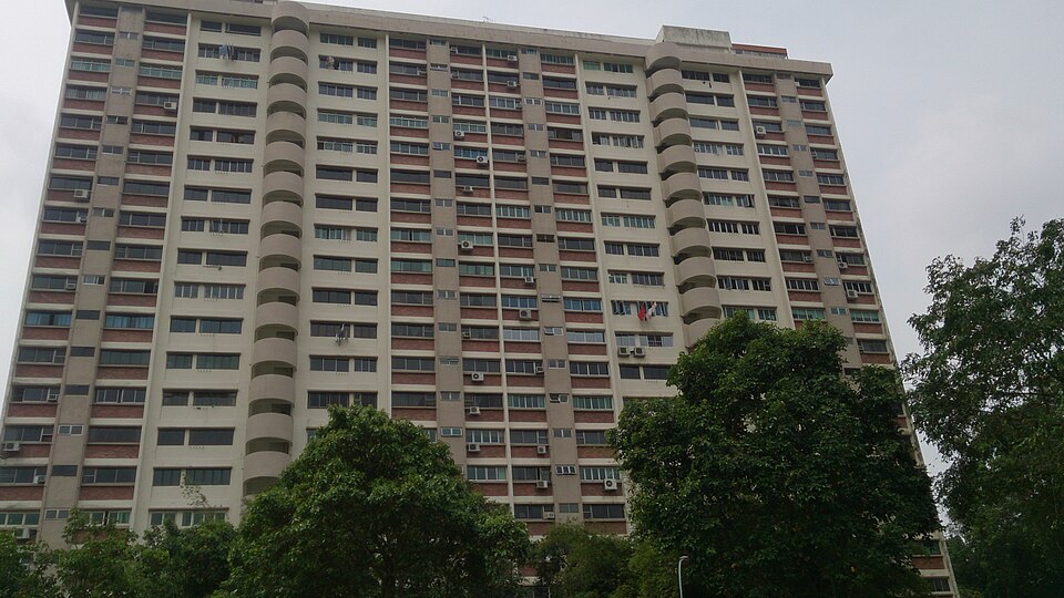Lakeview Estate development exterior, photographed in 2014