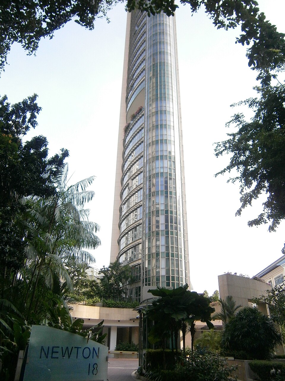 Newton 18 development exterior, photographed in 2012
