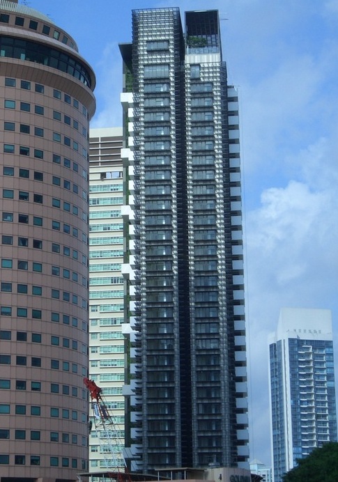 Newton Suites exterior; the source gives dates in 2007 and 2009