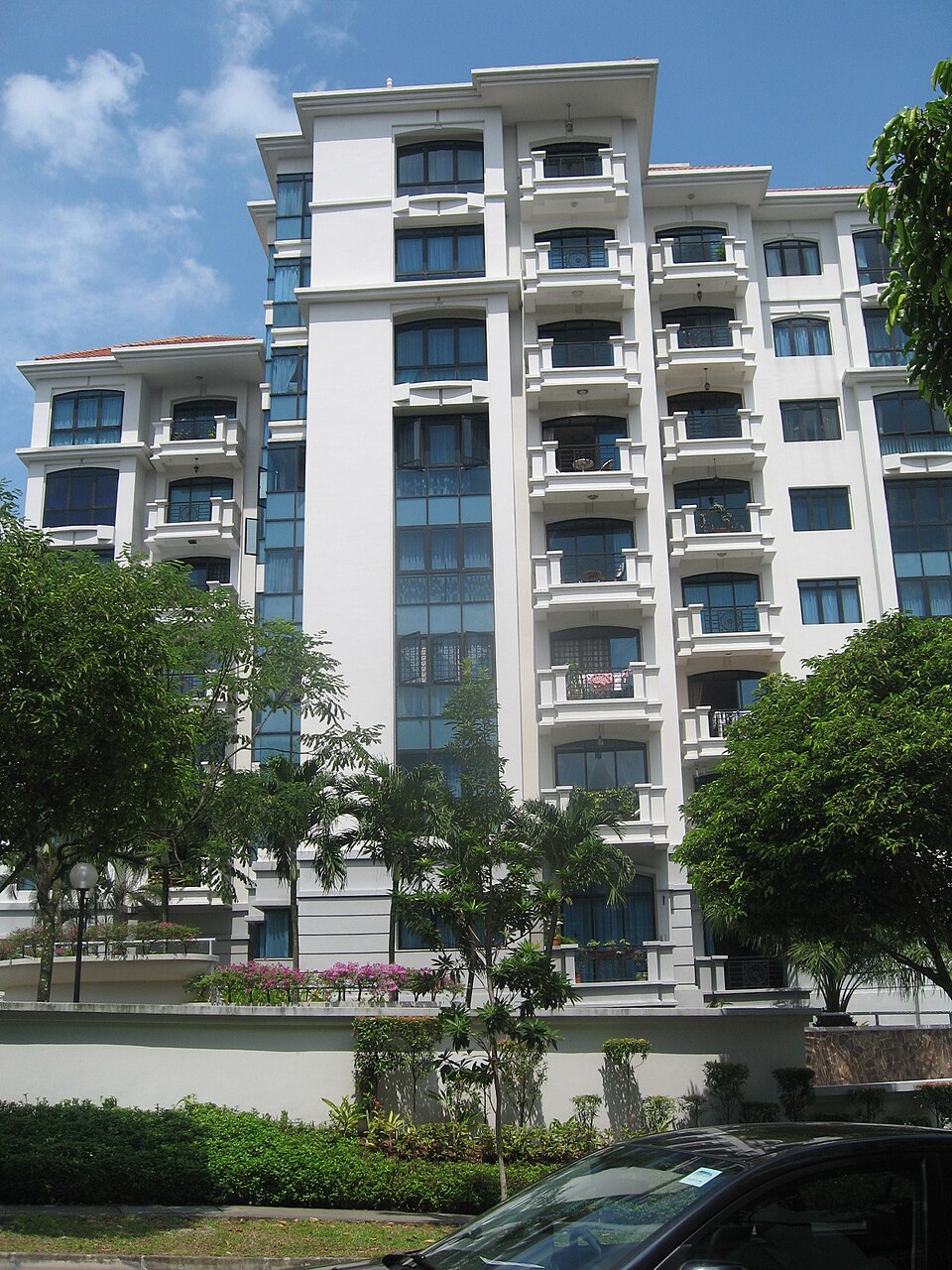 The Merasaga development exterior, photographed in 2006